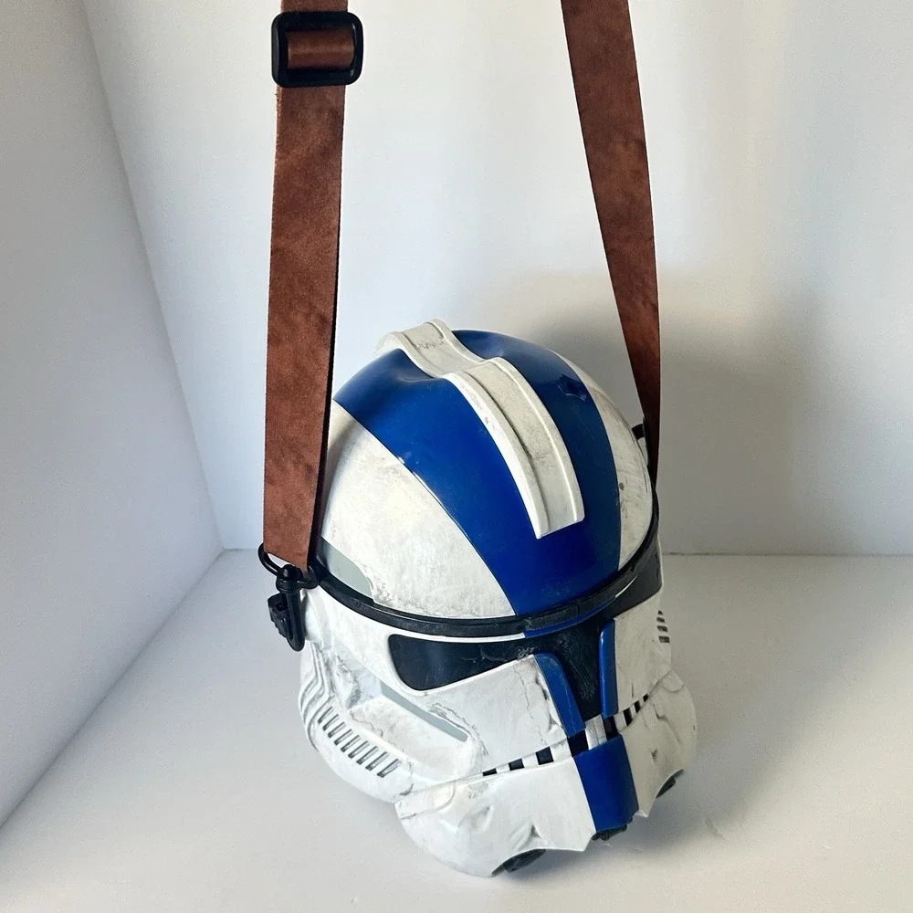 Disney‎ Parks Star Wars Clone Trooper Helmet Popcorn Bucket w Strap